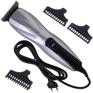 Hair Clipper Silver Corded Moustache Trimmer - 337