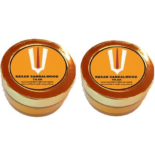 PACK OF 2 PRECIOUS KESAR SANDALWOOD TILAK