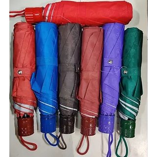 3-Fold Umbrella, Water Proof(Pack of 1) | Rain, Sun & UV Rays Protection Umbrella For Women and Man