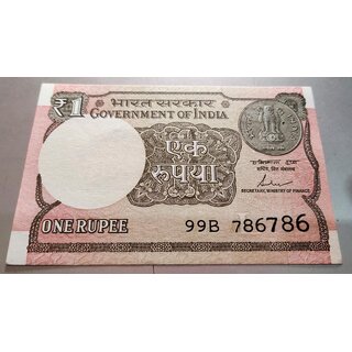 unc one rupees 786786