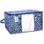 Kuber Industries Laheriya Design Non Woven Underbed Storage Bag|Size 65 x 47 x 34 CM (Blue)-CTKTC134