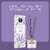 Soul Scents 120 ml Lavender Reed Diffuser Set, Free 6 Fiber Reed Sticks, Toxin Free Stress Relief