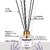 Soul Scents 120 ml Lavender Reed Diffuser Set, Free 6 Fiber Reed Sticks, Toxin Free Stress Relief