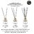 Soul Scents Midnight Rose Vanilla Reed Diffusers Set, (Combo Pack) (RD_Combo5)