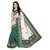Svb Sarees Green Colour Bhagalpuri silk Saree With Blouse Piece