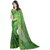 SVB Sarees Green Georgette Saree With Blouse Piece