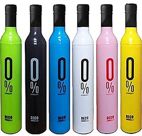 Gaze Me Wine Bottle |  for Rain Portable Umbrella for Travel | Waterproof ,Windproof  | Protection from Sun