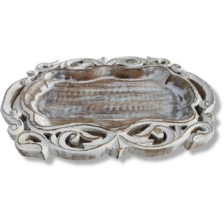 wooden pizza platter mango wood resin work