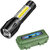 Gaze Me Rechargeable Multi-Functional and Blinker Waterproof LED Torch Flashlight,  Range 200 Meter