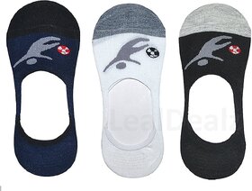 DDH Premium Quality Loafer Socks with Anti-Slip Silicon - Pack of 3-Camlii