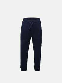Navy Solid Joggers
