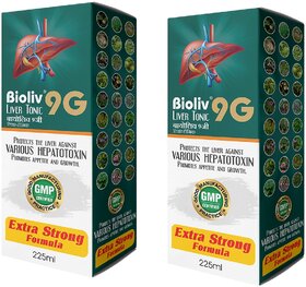 Biolive 9G Liver Tonic 225ml (Pack Of 2)