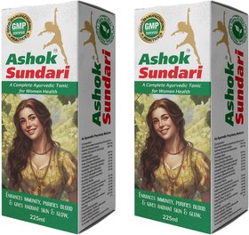 Ashok Sundari Ayurvedic Tonic For Women Health 225ml (Pack Of 2)