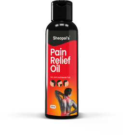 Sheopals Ayurvedic Pain Relief Oil For Joints, Back, Knee Liquid (120 ml)