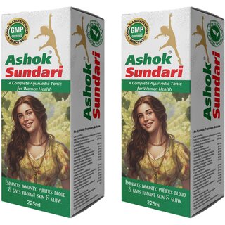 Ashok Sundari Ayurvedic Tonic For Women Health 225ml (Pack Of 2)