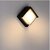 Lumogen Waterproof Square Shape 5W LED Modern Acrylic Outdoor and Indoor Garden Wall Lamp Fixture (Warm White) (Sqaure)