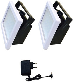 sahu lite 12 w (786) Rechargeable Emergency light set of -2 with charger