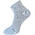 USOXO Soft Breathable Combed Cotton Ankle Socks For Men Pack Of 3 (Light Grey) Neo Light grey