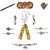 Kaku Fancy Dresses Krishna Jewellery (Bansuri, Pagdi, Mala, Earrings, Bajuband, Patka & Belt)