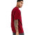 Leotude Men Maroon Printed Cotton Blend T-Shirt
