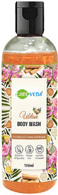 CareVeda Ubtan Body Wash Enriched with Turmeric and AlmondSuitable for all skin typesParaben  Cruelty Free100 ml