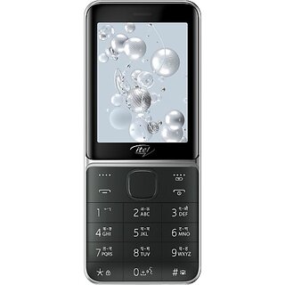 Itel IT5626 (Triple Sim, 2.8 Inch Display, 2500mAh Battery, Black)