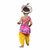 Kaku Fancy Dresses Krishna Costume (Dhoti, Patka, Pagdi, Mala, Bajuband, Bansuri, Morpankh), 1-2Yrs