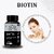 EARTH KING Biotin Capsule for Hair Growth  and  Glowing Skin, Fights Nail Brittleness -10000Mcg (60 Capsules)
