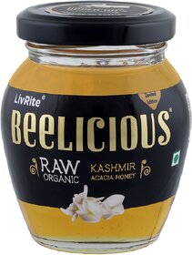 Beelicious  Raw Organic Kashmir Acacia Honey  100 Natural  No Sugar Added  ISO  HALAL Certified  250g