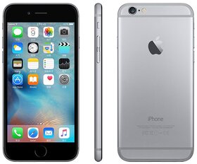 (Refurbished) Apple iPhone 6 (Space Grey, 16 GB) - Superb Condition, Like New