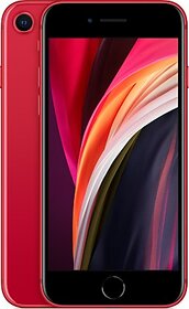 (Refurbished) Apple iPhone SE 2nd Generation (128 GB, Red) - Superb Condition, Like New