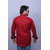 Modernity Men Maroon Printed Regular Fit Shirt