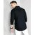 Modernity Men Black Printed Regular Fit Cotton Shirt