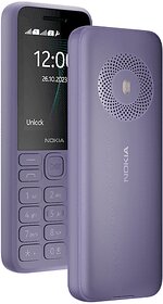 Nokia 130 2023 (Dual Sim 2.4 Inch Inch Display 1450 mAh Battery Purple)