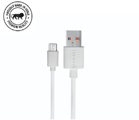 Gionee 2.4 Amp Micro USB Cable Quick Fast Charging Cable  Charger Cable  High Speed Transfer Android V8 Cable 1 meter.