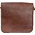 Brown Leather Messenger Bag  Side Leather Bag