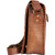 Brown Leather Messenger Bag  Side Leather Bag