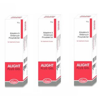 Alight plus anti-pimple gel (pack of 3 pcs.) 15 gm each