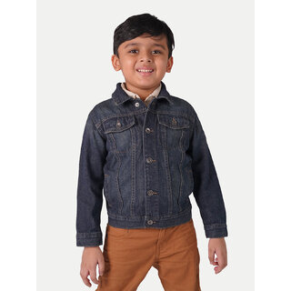 Dark Blue Denim Trucker Jacket