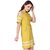 Women T Shirt Yellow Dress