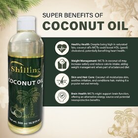 shilling extra  virgin coconut oil