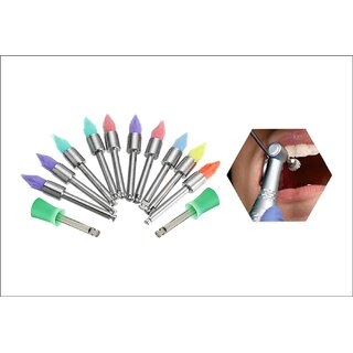 Dental Contra Angle Polishing Bur 12 Pcs Hand Instruments