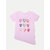 Rad prix Girls Light Pink Printed T-shirt