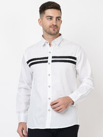 Modernity White Regular Fit Shirt For Men