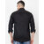 Modernity Black Regular Fit Shirt For Men