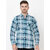 Modernity Blue Regular Fit Shirt For Men