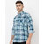 Modernity Blue Regular Fit Shirt For Men
