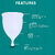 Myki Extra Small Size Regular Menstrual Cup