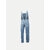 Teen Girls Light Blue Denim Dungarees