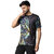 Yellow Tree Mens Round Neck Printed Multicolor Tshirt